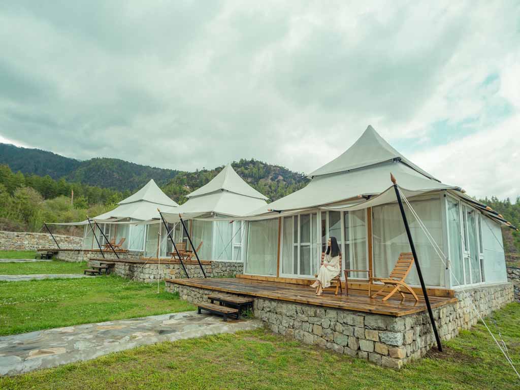 Tenzinling Luxury villa tent in Paro